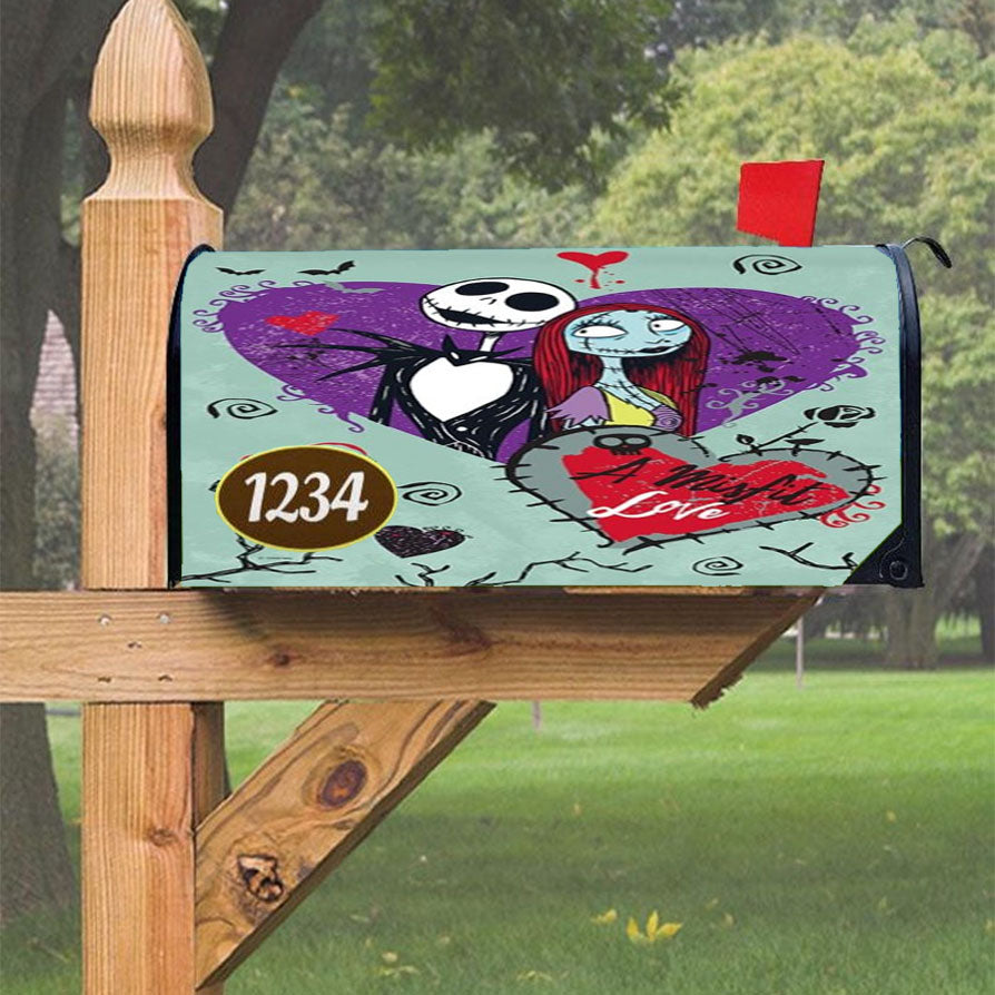A Misfit Love Magnetic Mailbox Cover 18" X 21" Outdoor Decor