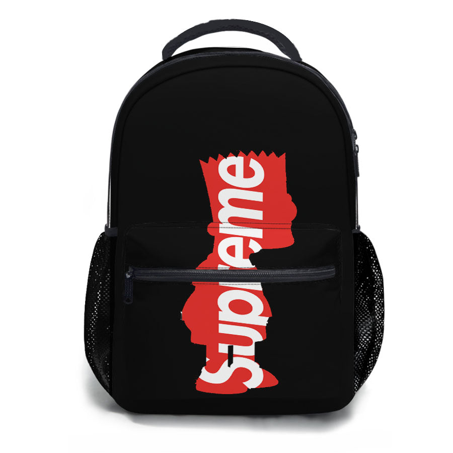 Bart Simpson Supreme 1 School Backpacks