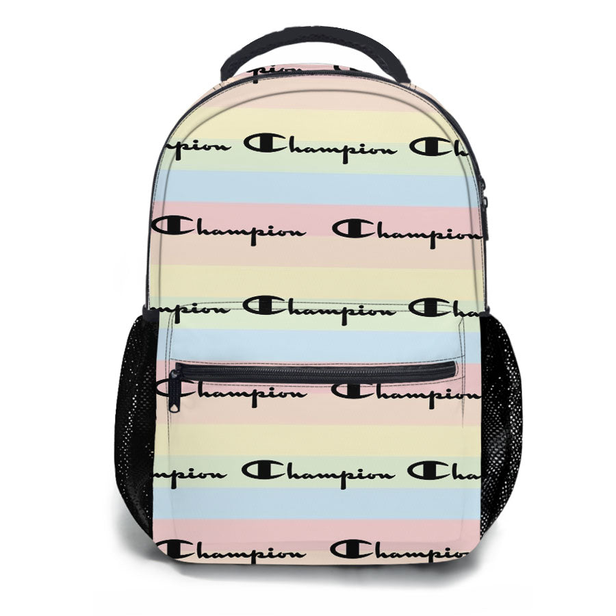 Champion Logo Soft Colour School Backpacks