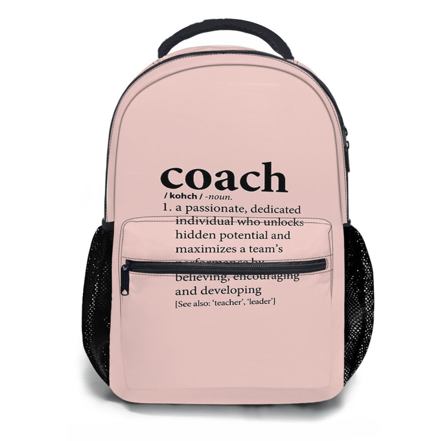 Coach Gift From Team Assistant Football Soccer School Backpacks
