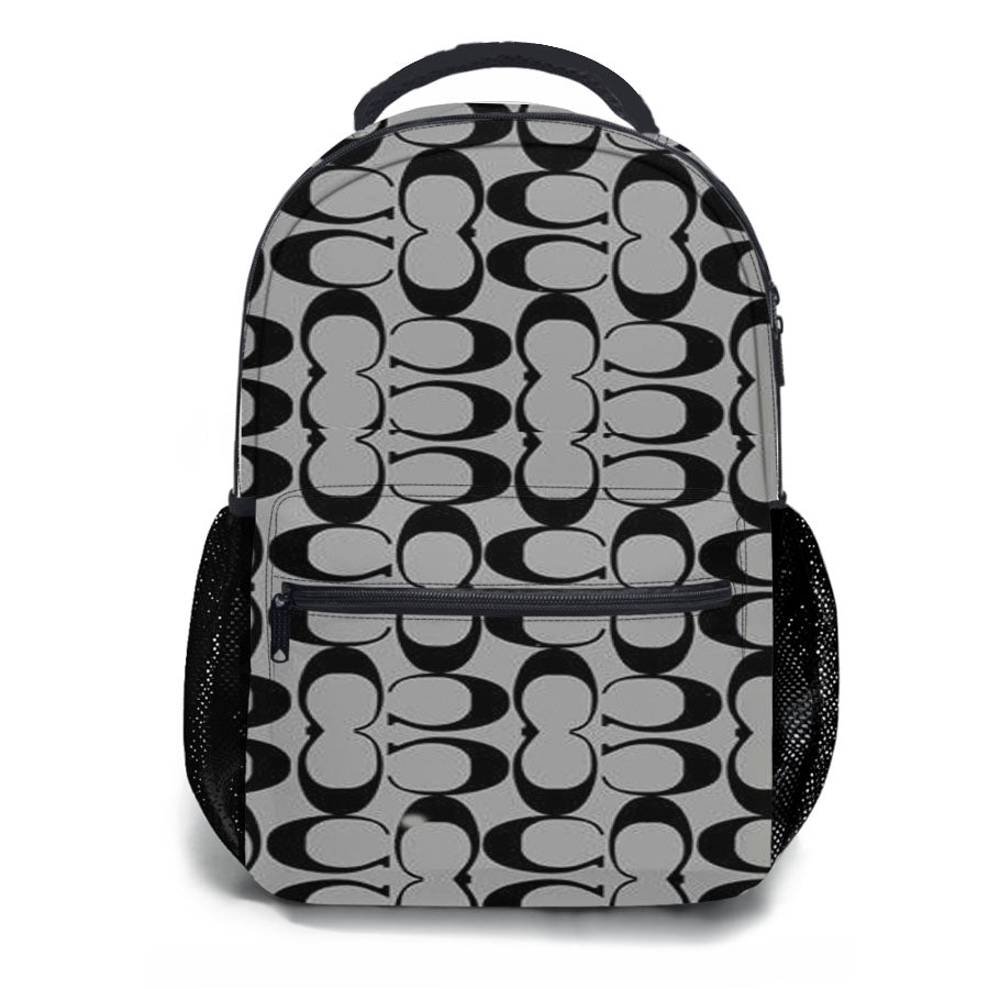 Coach Silver School Backpacks