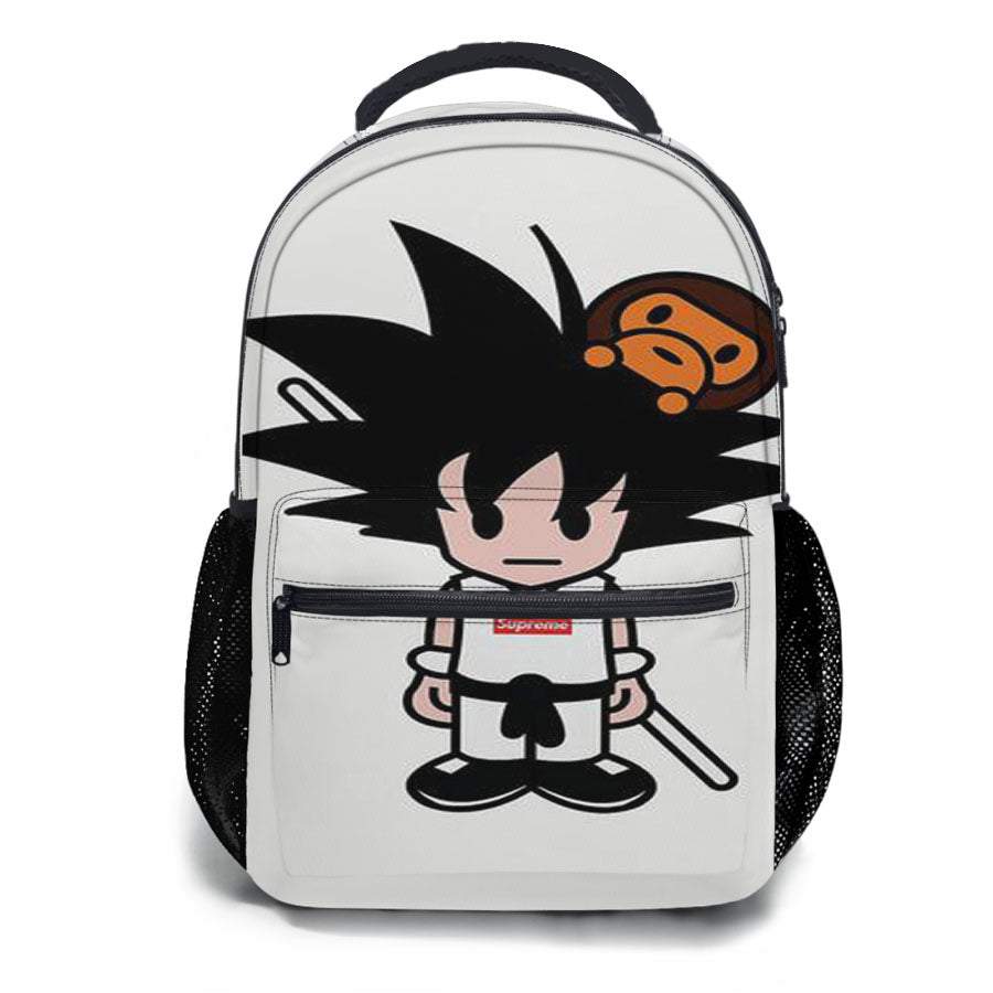 Goku Supreme Meets Bape School Backpacks
