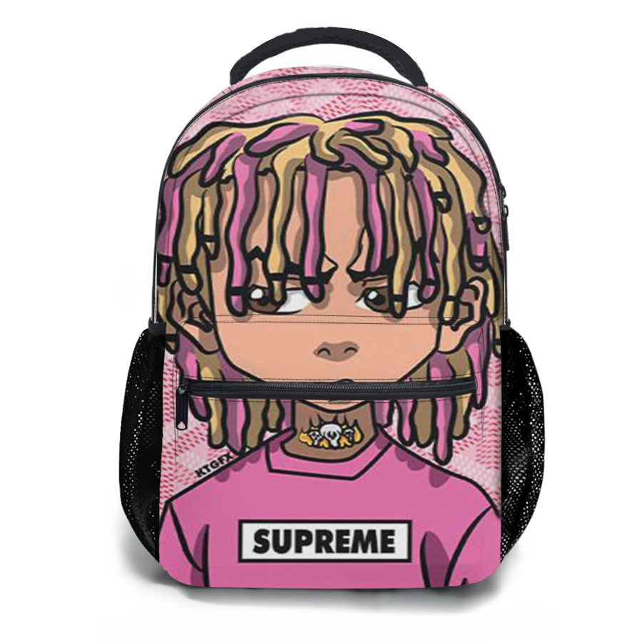 Lil Pump Boss Supreme School Backpacks