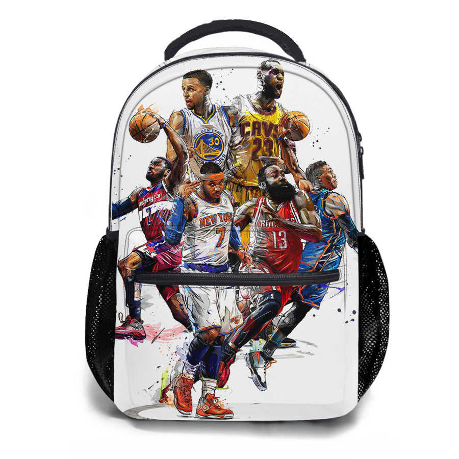 Nba Best Top Player School Backpacks