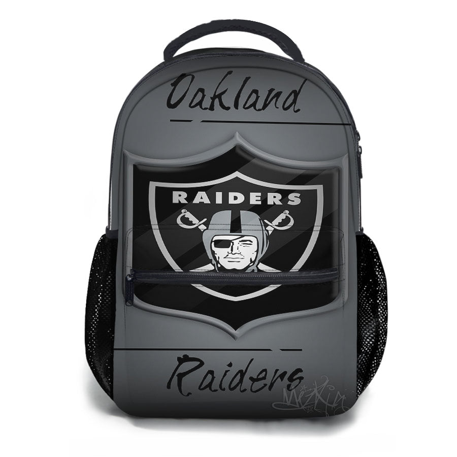 Oakland Raiders, Afc, Black, Derek Carr School Backpacks