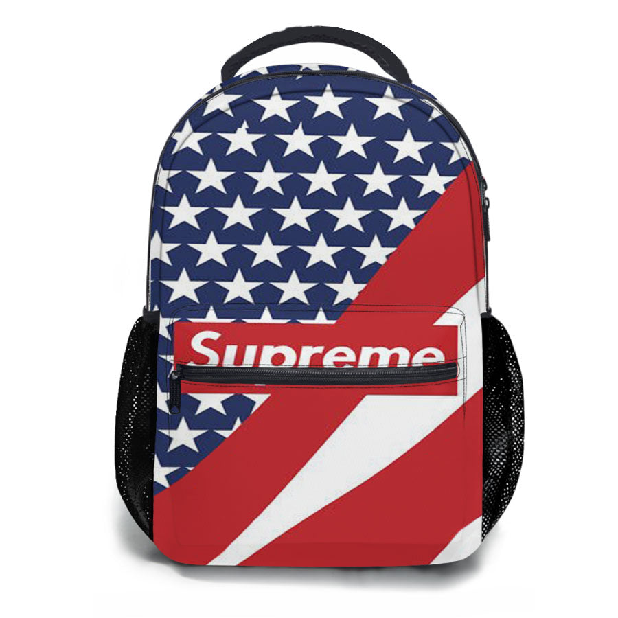 Supreme American Flag School Backpacks