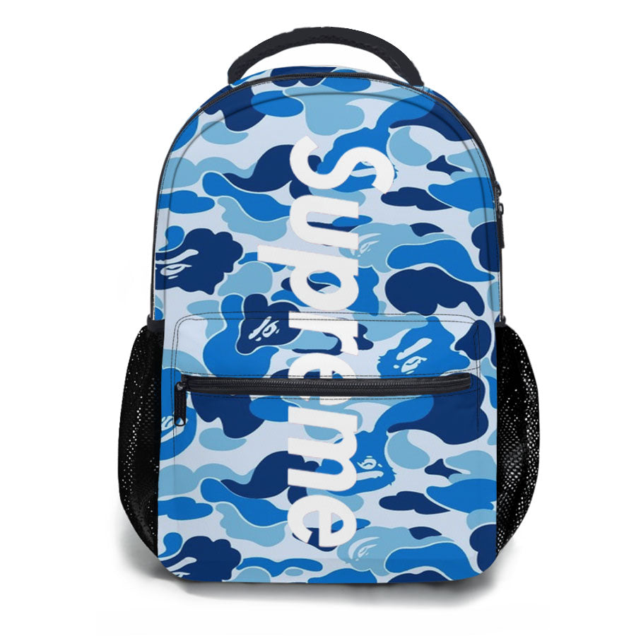 Supreme Blue School Backpacks