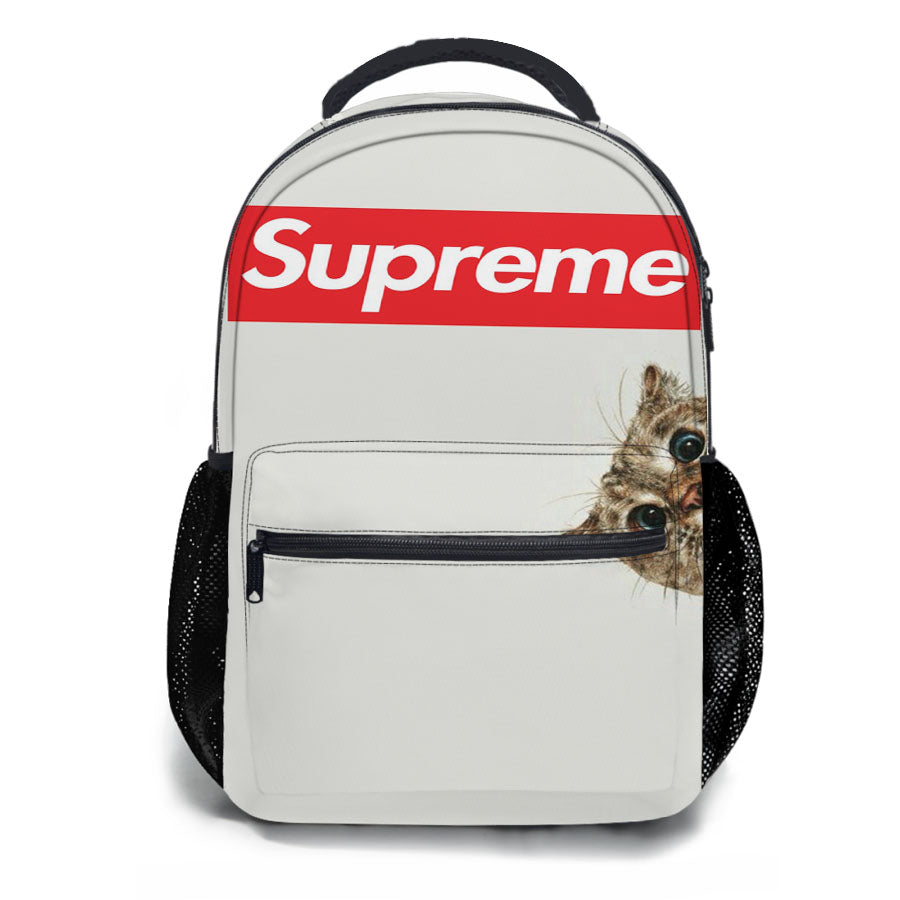 Supreme Cat School Backpacks