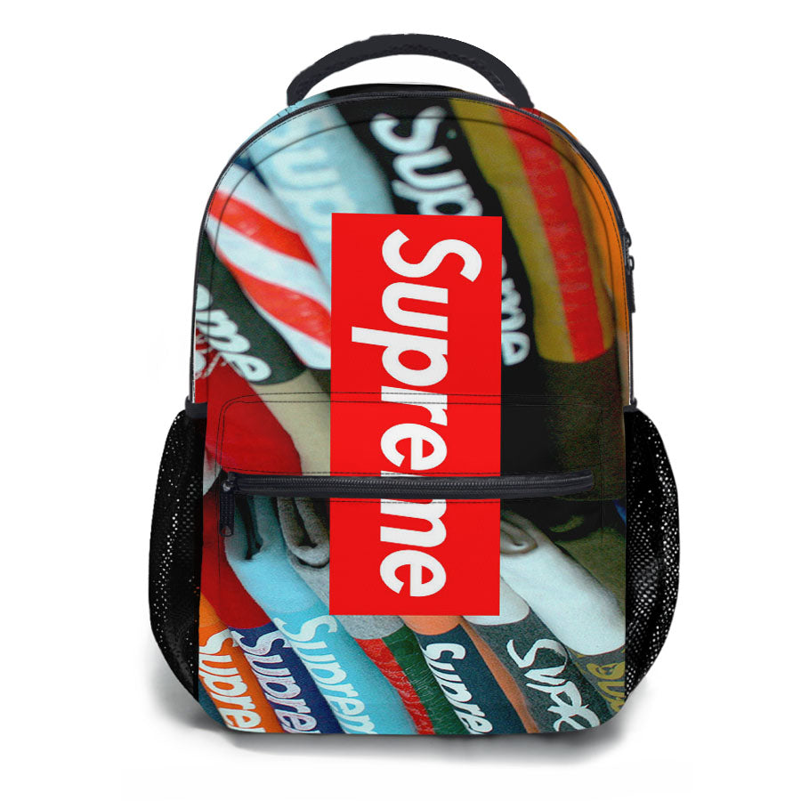 Supreme Clothing School Backpacks
