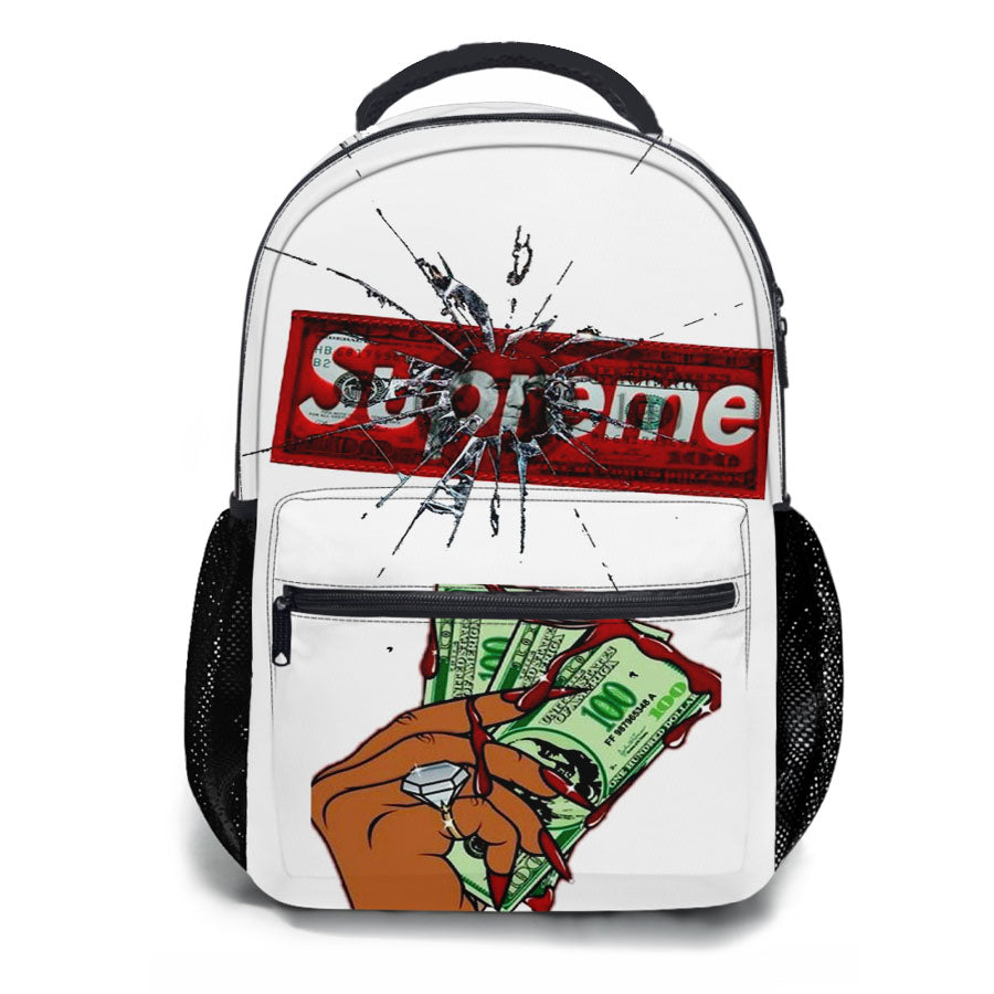 Supreme Dolar Blink Miror School Backpacks
