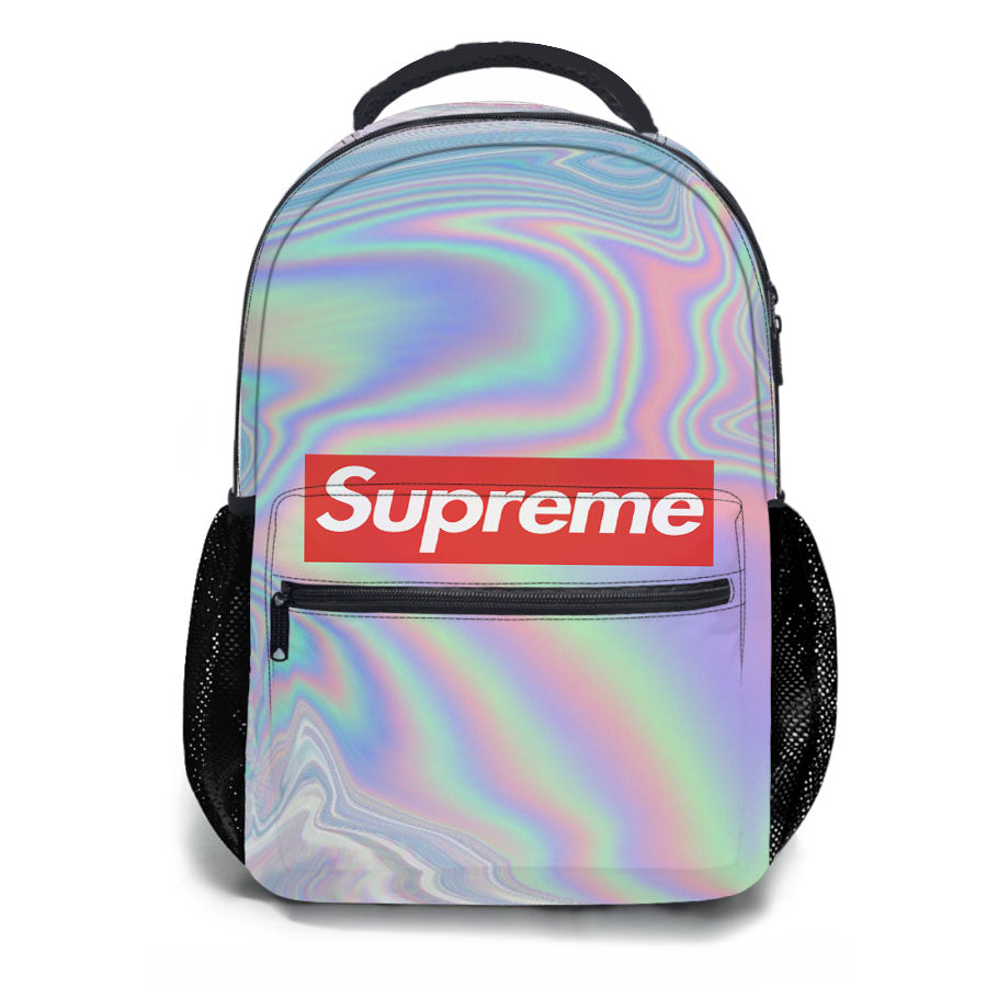 Supreme Hologram Holo School Backpacks