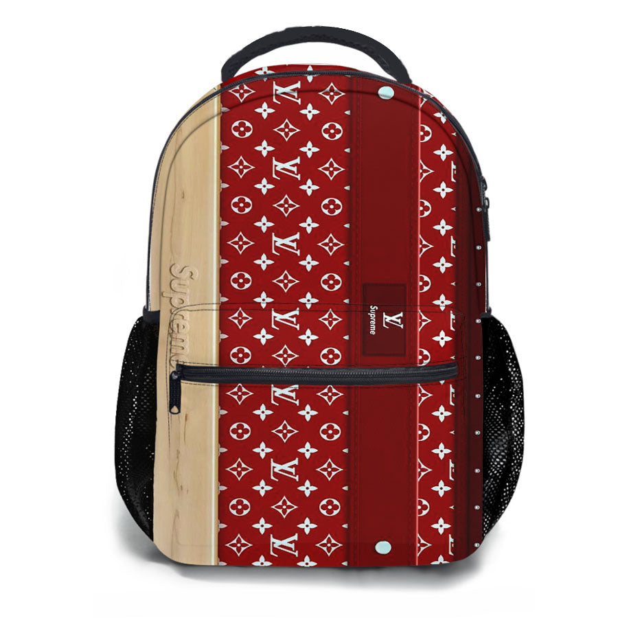 Supreme Louis Vuitton Wood School Backpacks