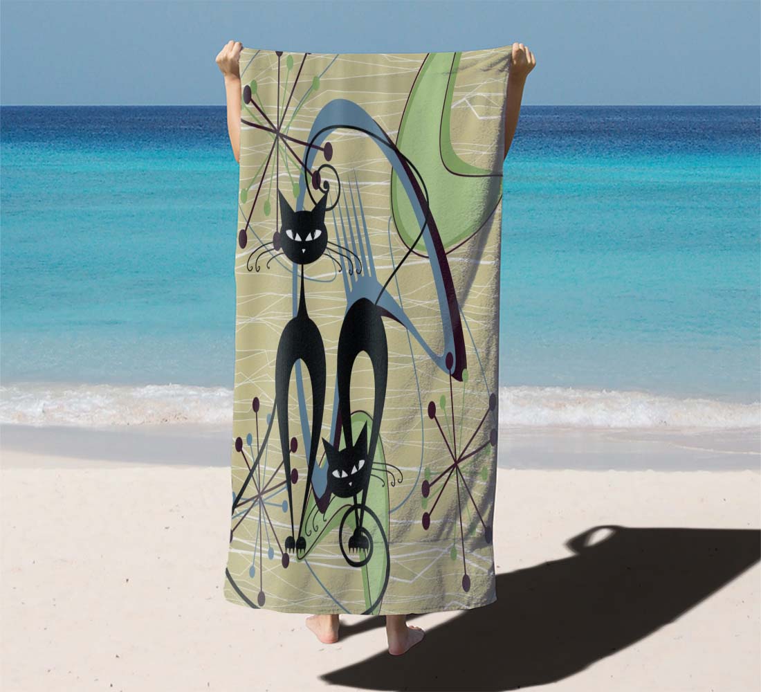 101 Dalmatians Pattern Beach Towels