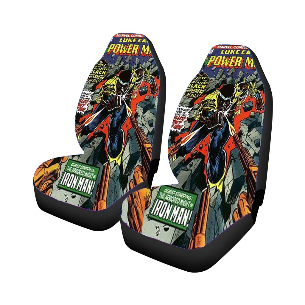Luke Cage Powerman Comic Car Seat Covers