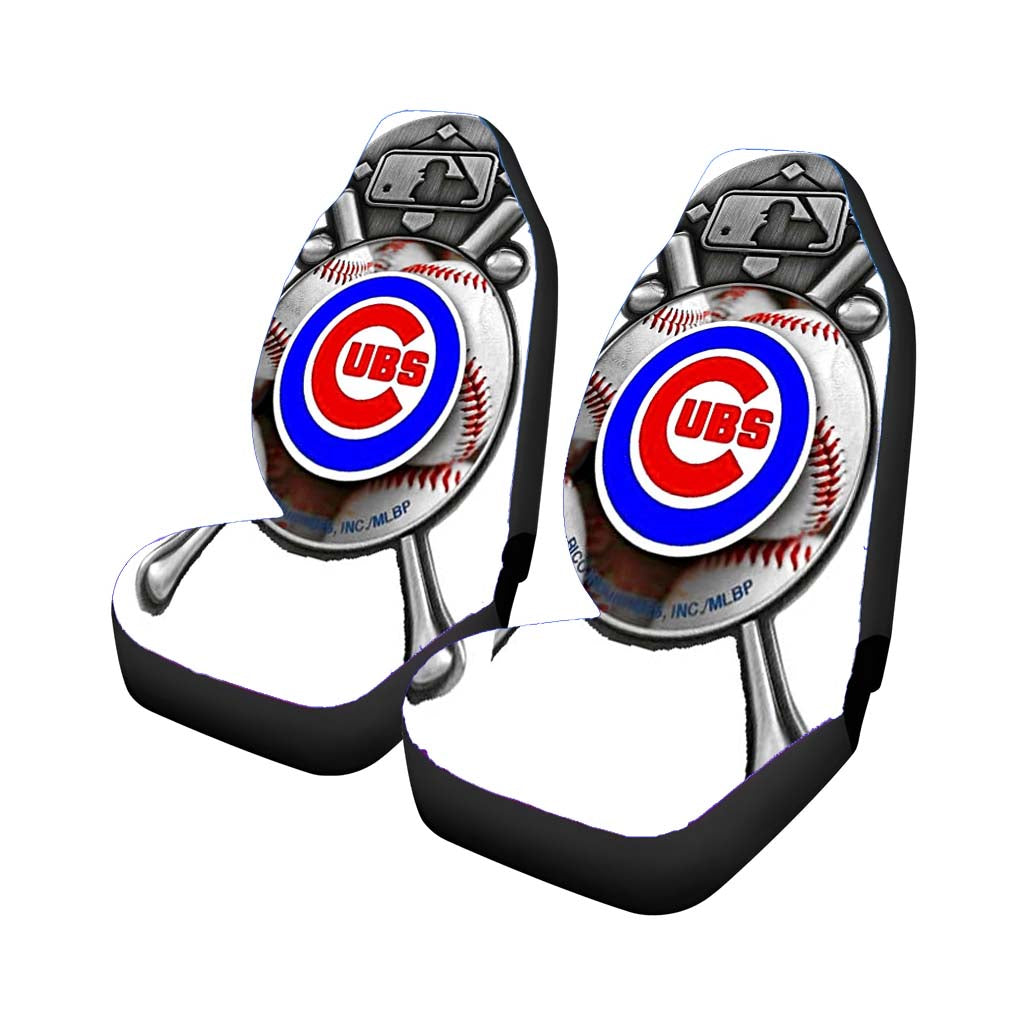 Chicago Cubs Baseball Team Car Seat Covers
