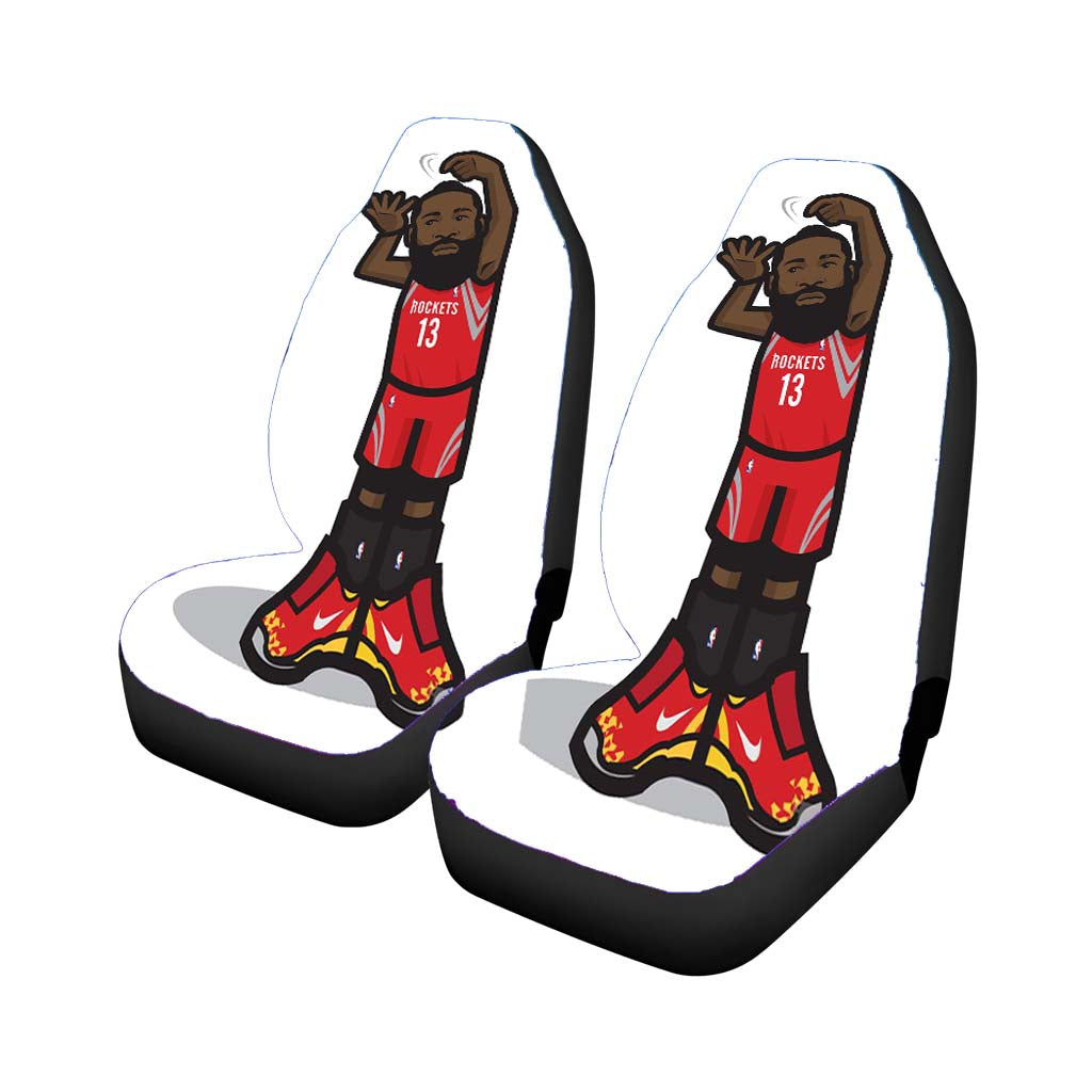 James Harden Stir Cartoon Car Seat Covers