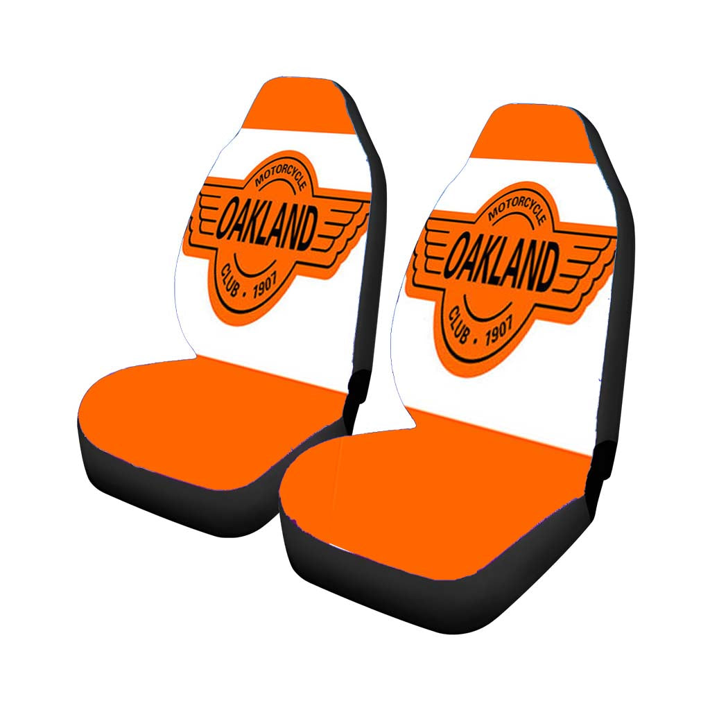 Motorcycle Oakland Club Car Seat Covers
