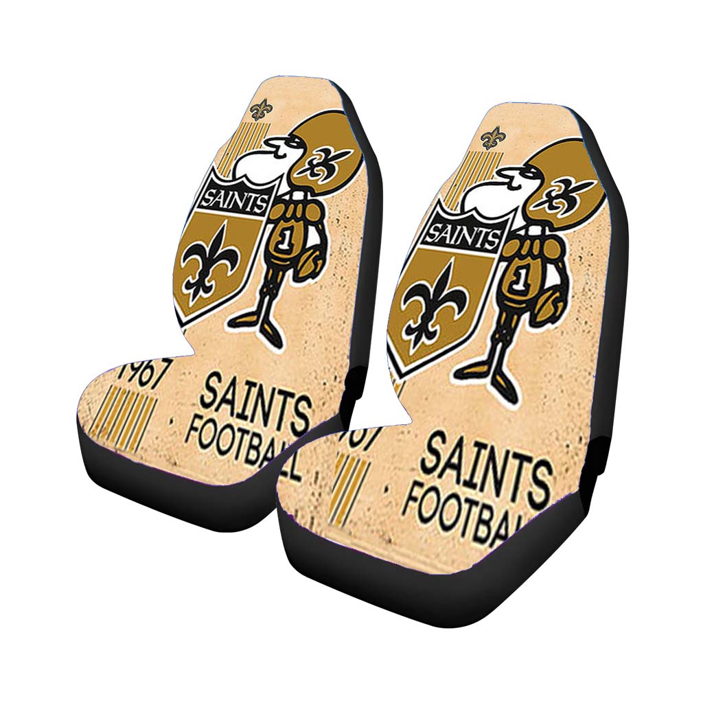 Saints Football Logo Car Seat Covers