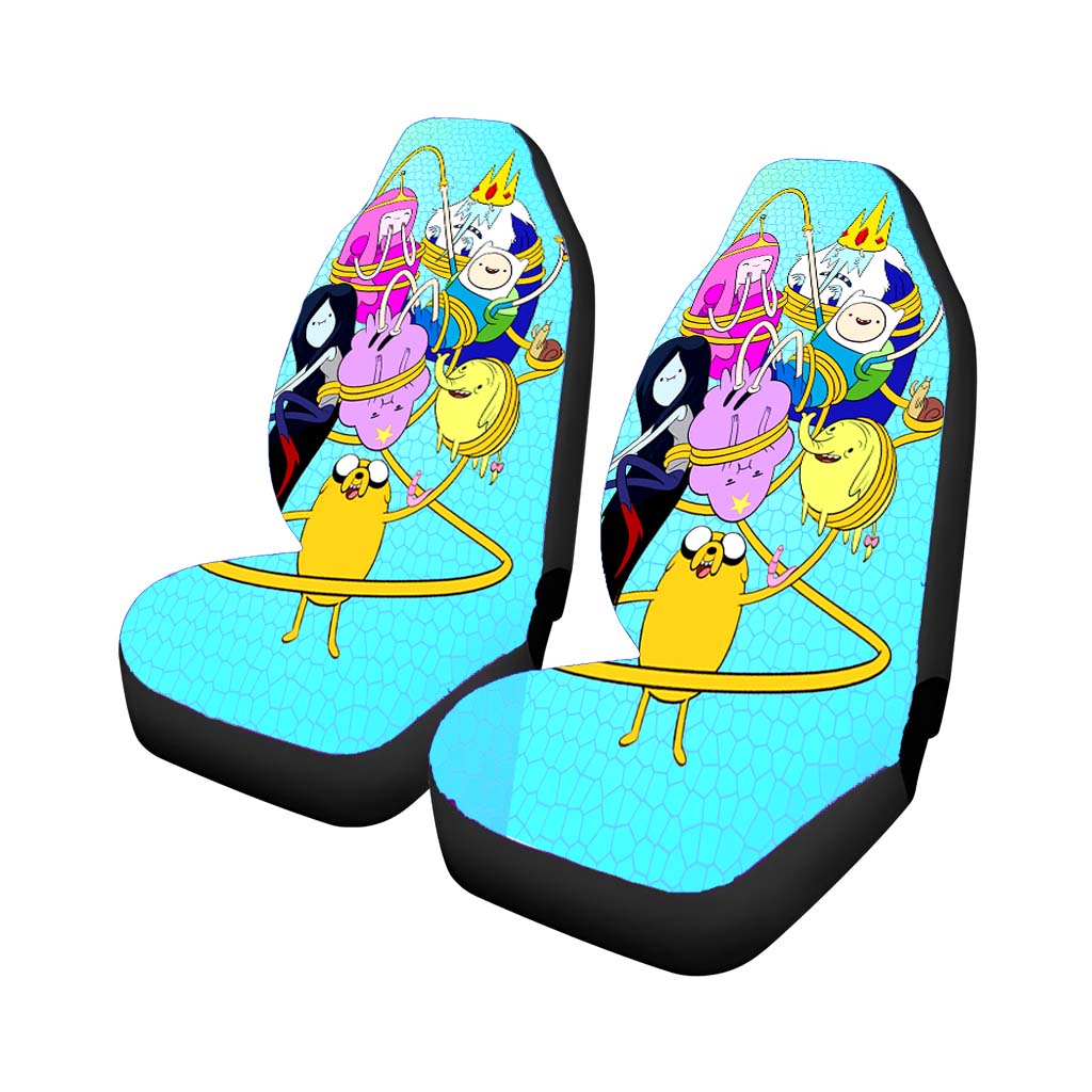 Adventure Time New Wallpaper Universal Fit Stylish & Comfortable Car Seat Covers