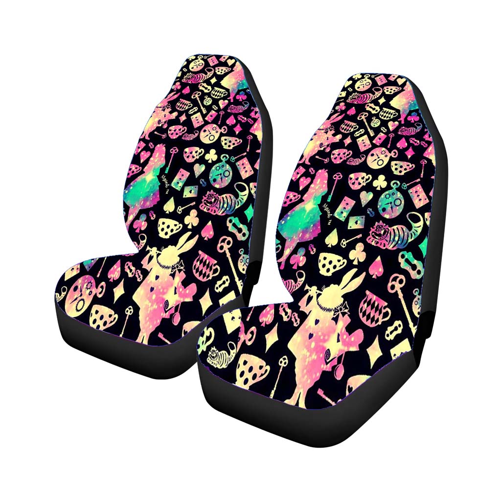 Alice In Wonderland Galaxy Pattern Car Seat Covers