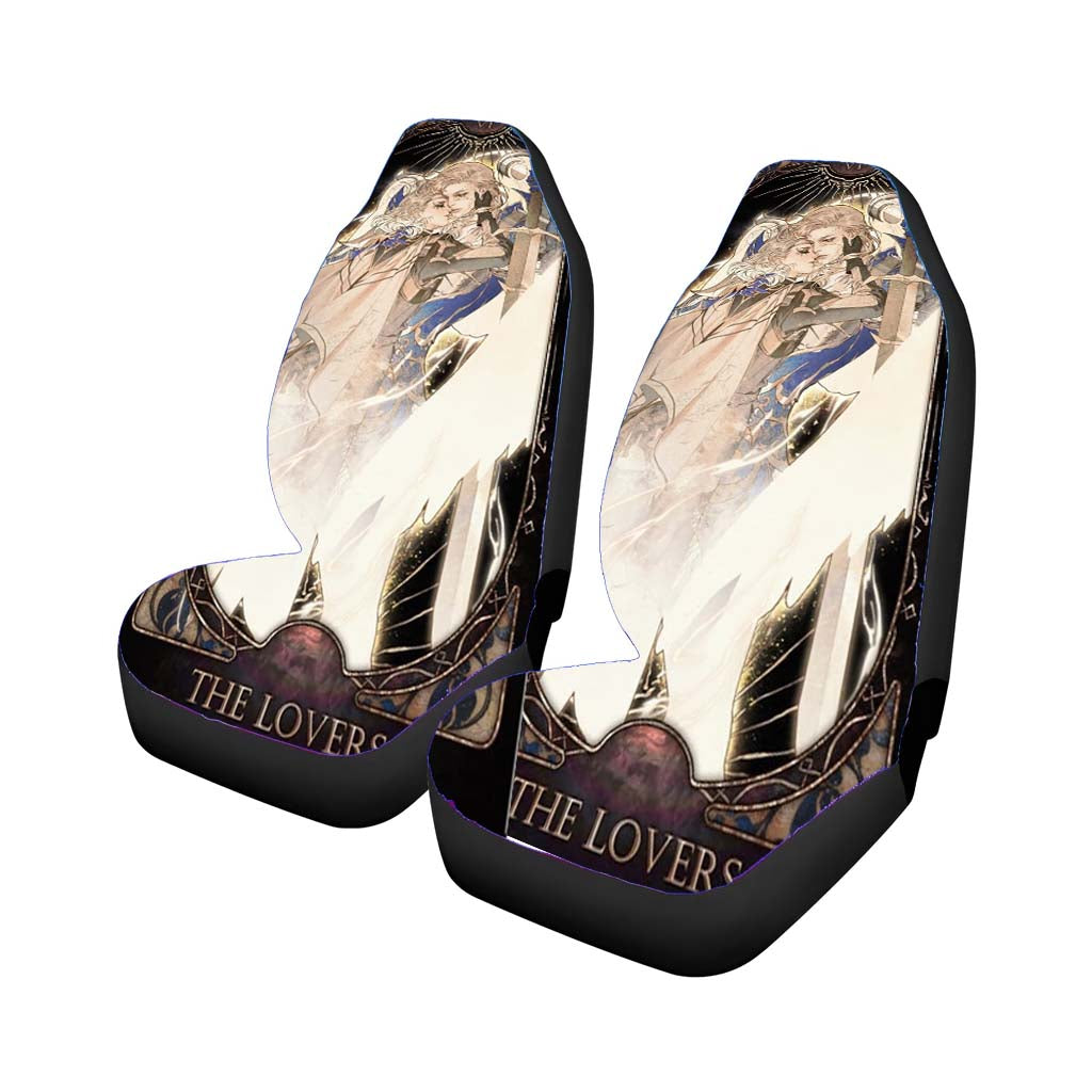 Anime Scroll Painting Baldur'S Gate 3 Dame Aylin Isobel Car Seat Covers