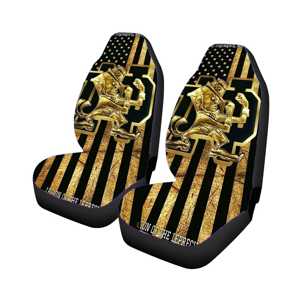Fighting Irish Notre Dame Football G Car Seat Covers