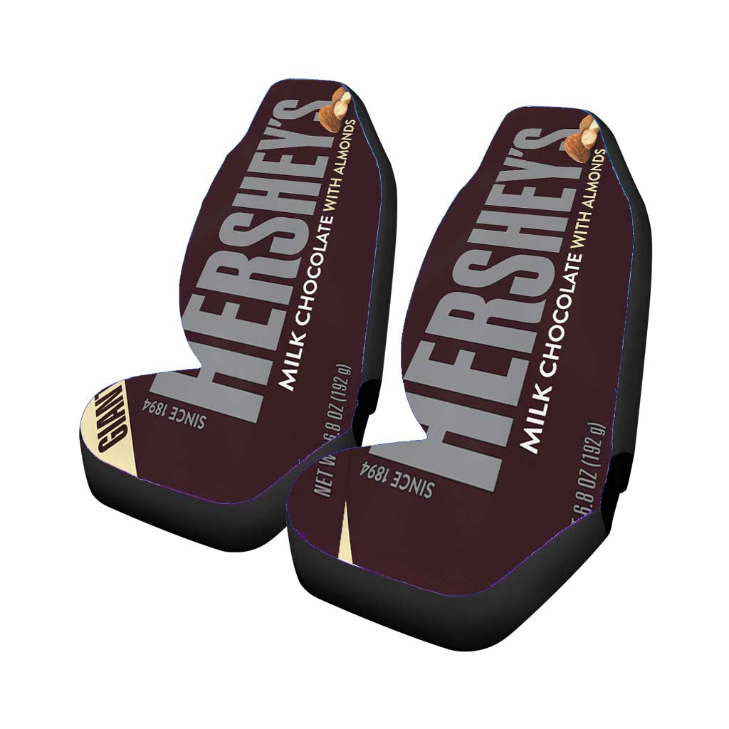 Giant Hersheys Milk Chocolate With Almonds Bar Car Seat Covers