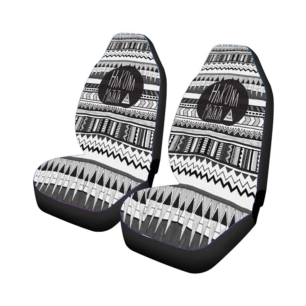 Hakuna Matata Aztec Pattern Car Seat Covers
