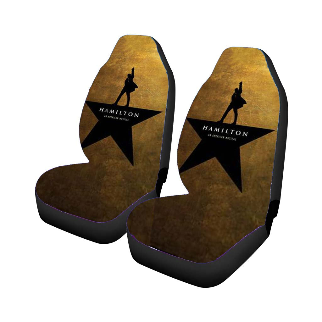 Hamilton American Musical Characters Artwork Universal Fit Stylish & Comfortable Car Seat Covers