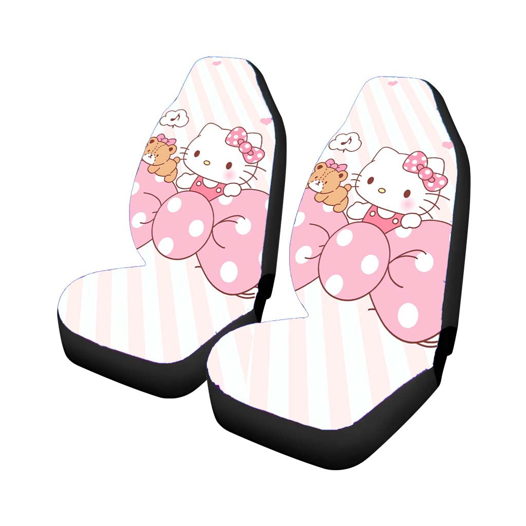 Hello Kitty Calm Pattern Universal Fit Stylish & Comfortable Car Seat Covers