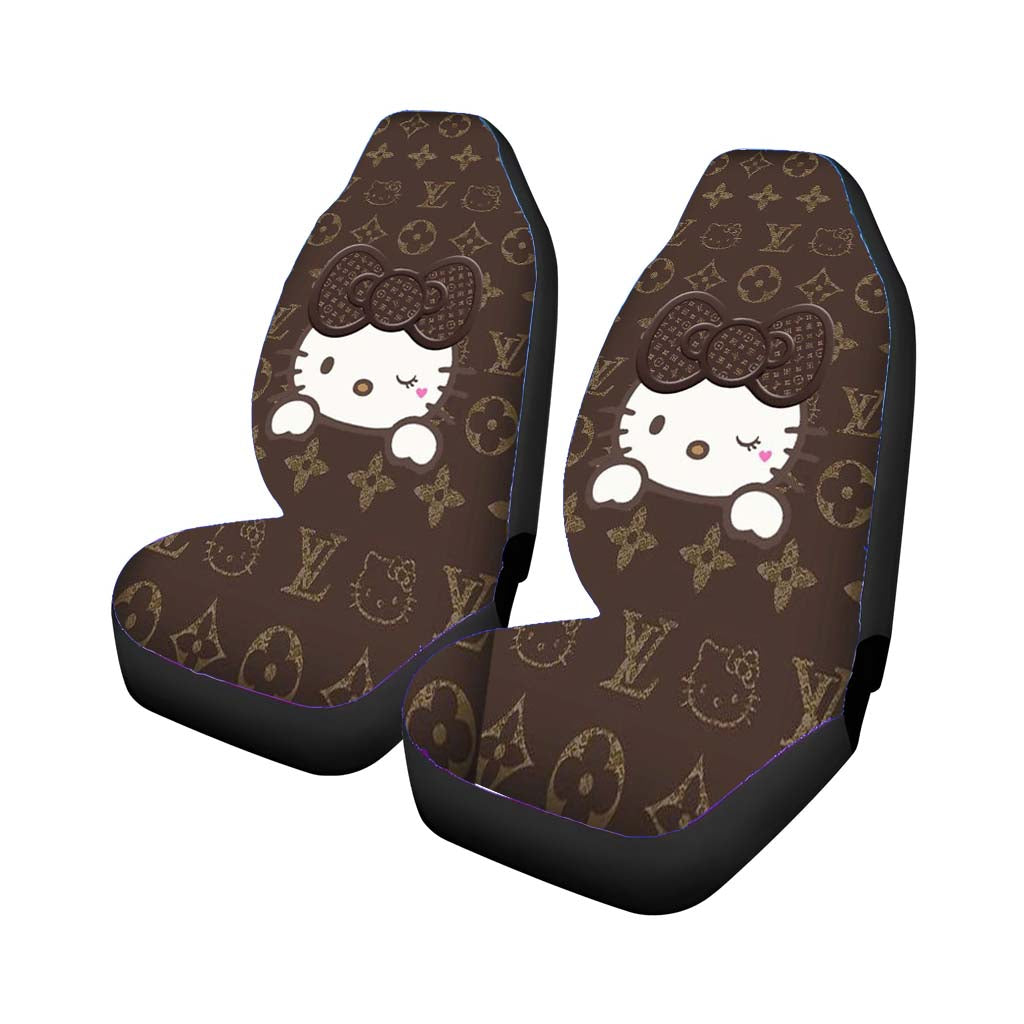 Hello Kitty Cat Pattern Universal Fit Stylish & Comfortable Car Seat Covers