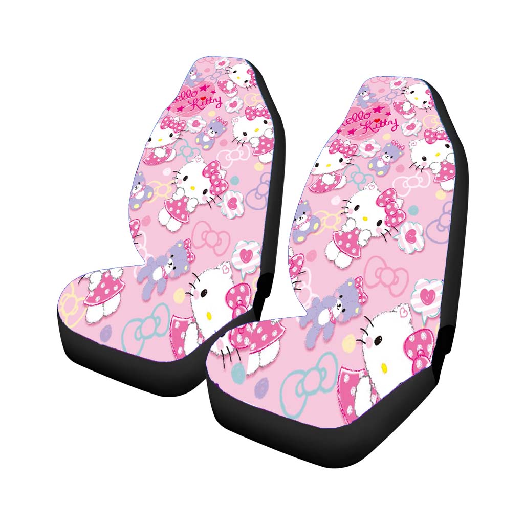Hello Kitty Pattern Universal Fit Stylish & Comfortable Car Seat Covers