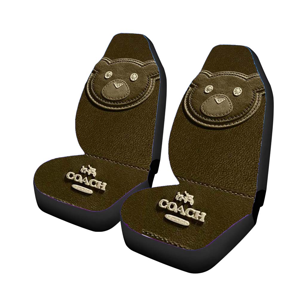 Coach New York Brown Bear Car Seat Covers