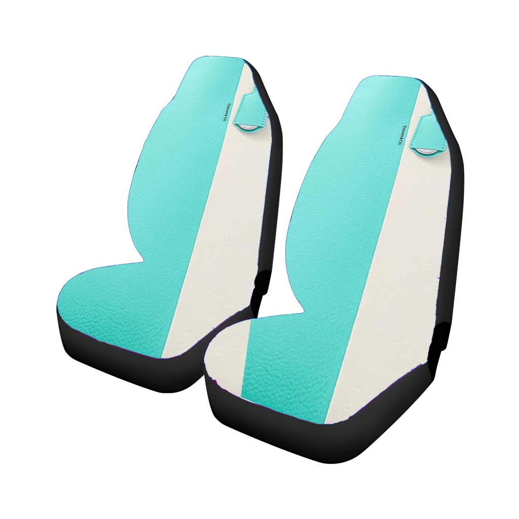Tiffany And Co White Color Block Womens Tote Bag Car Seat Covers