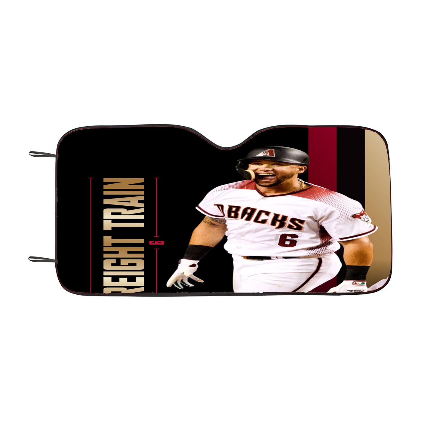 Arizona Diamondbacks Freight Train Car Auto Sun Shade Windshield Cover