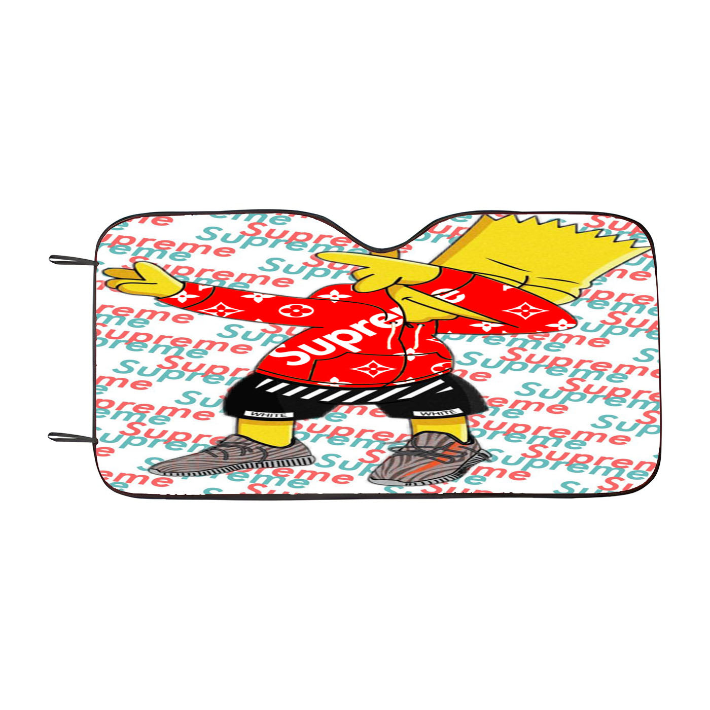 Bart Simpson Dab Car Auto Sun Shade Windshield Cover