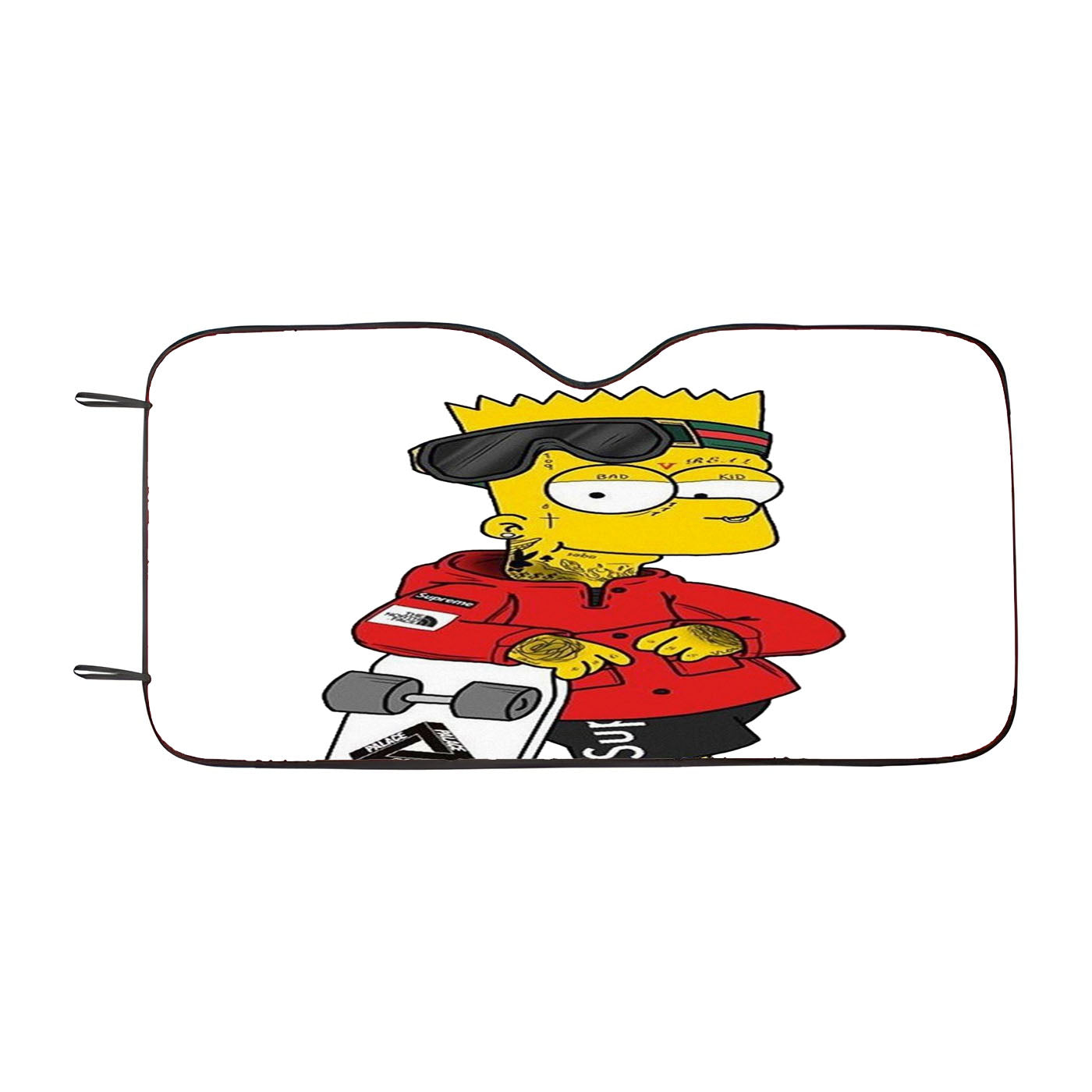Bart Simpson Hyperbeast Car Auto Sun Shade Windshield Cover
