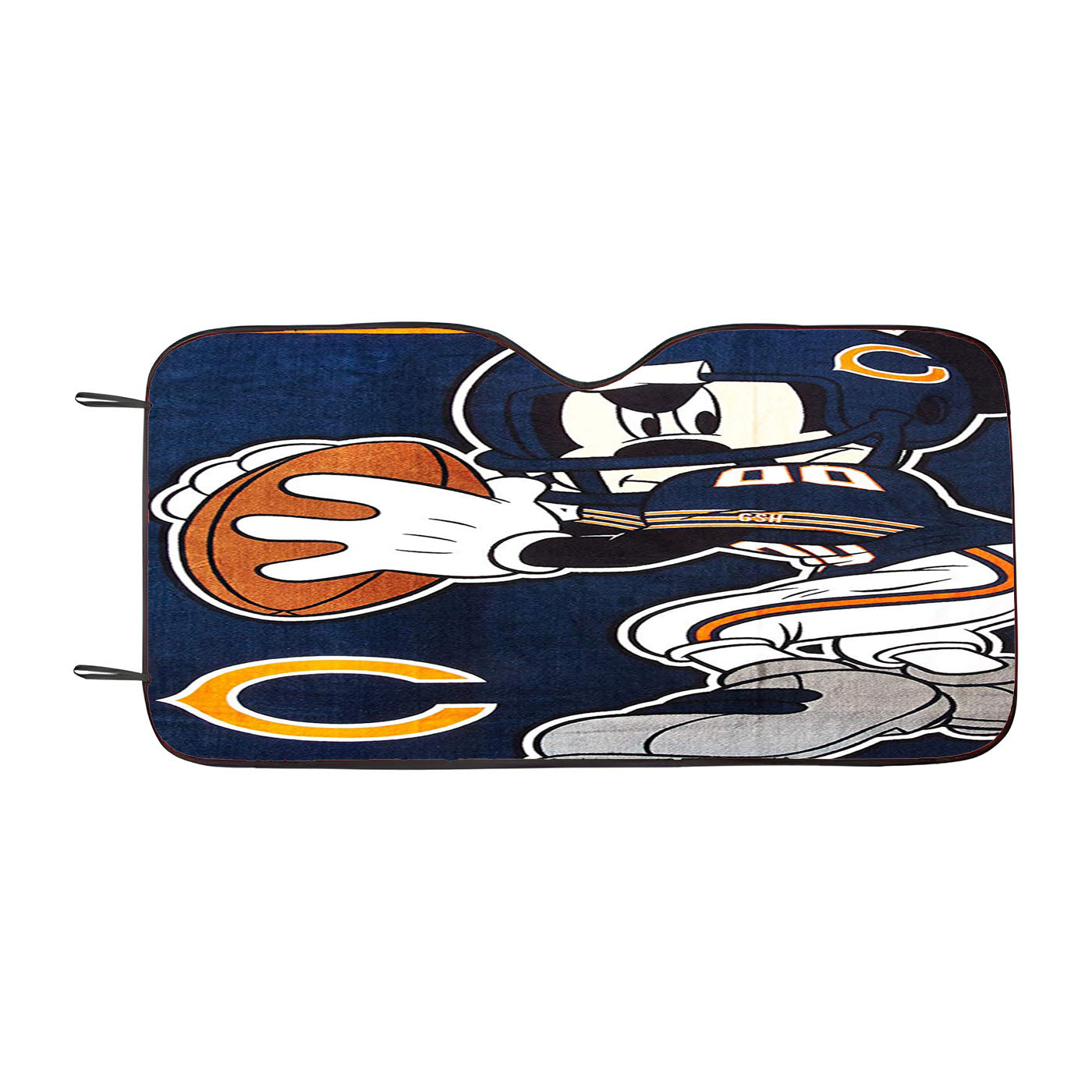 Chicago Bears Disney Mickey Mouse Car Auto Sun Shade Windshield Cover