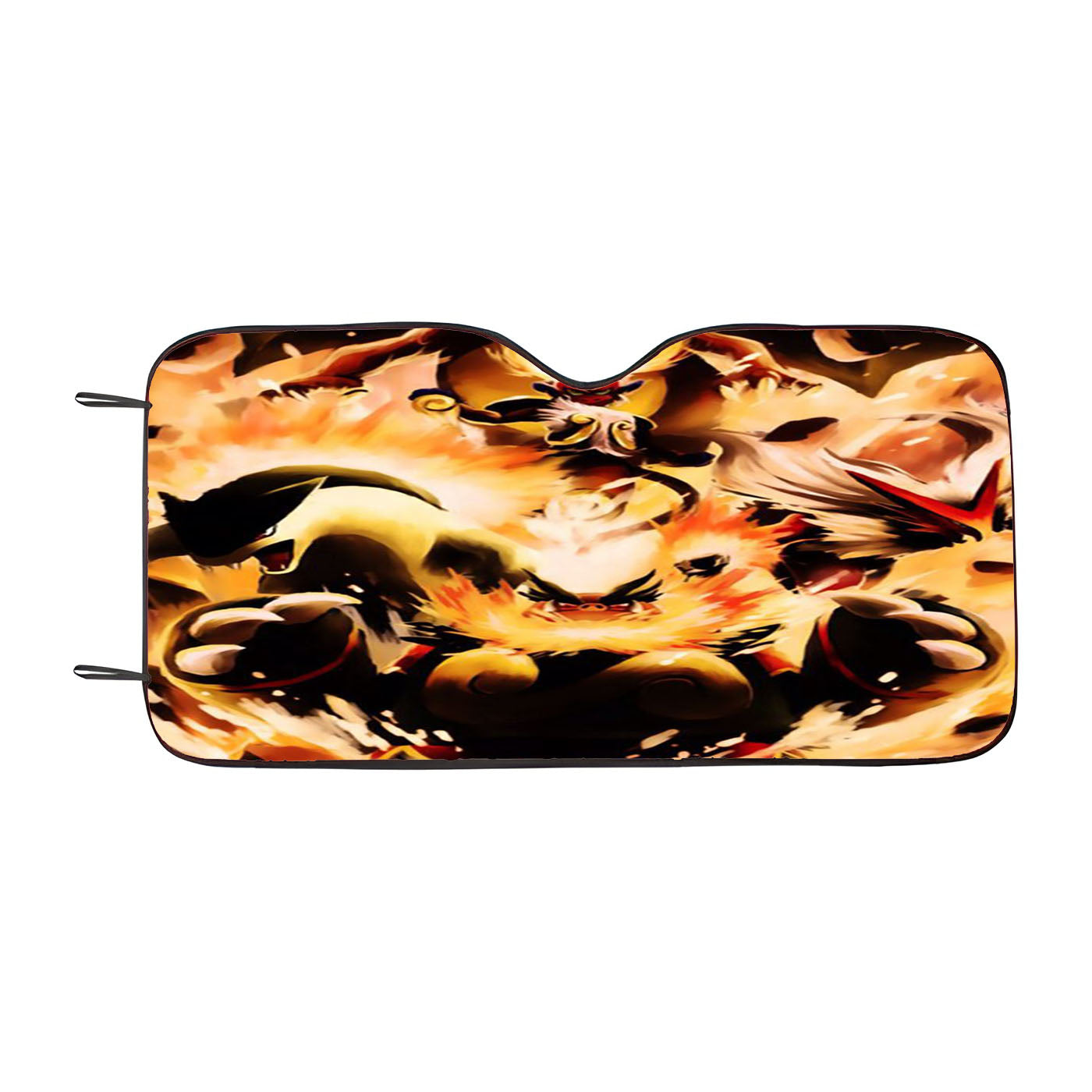 Pokemon Charizard Infernape Car Auto Sun Shade Windshield Cover