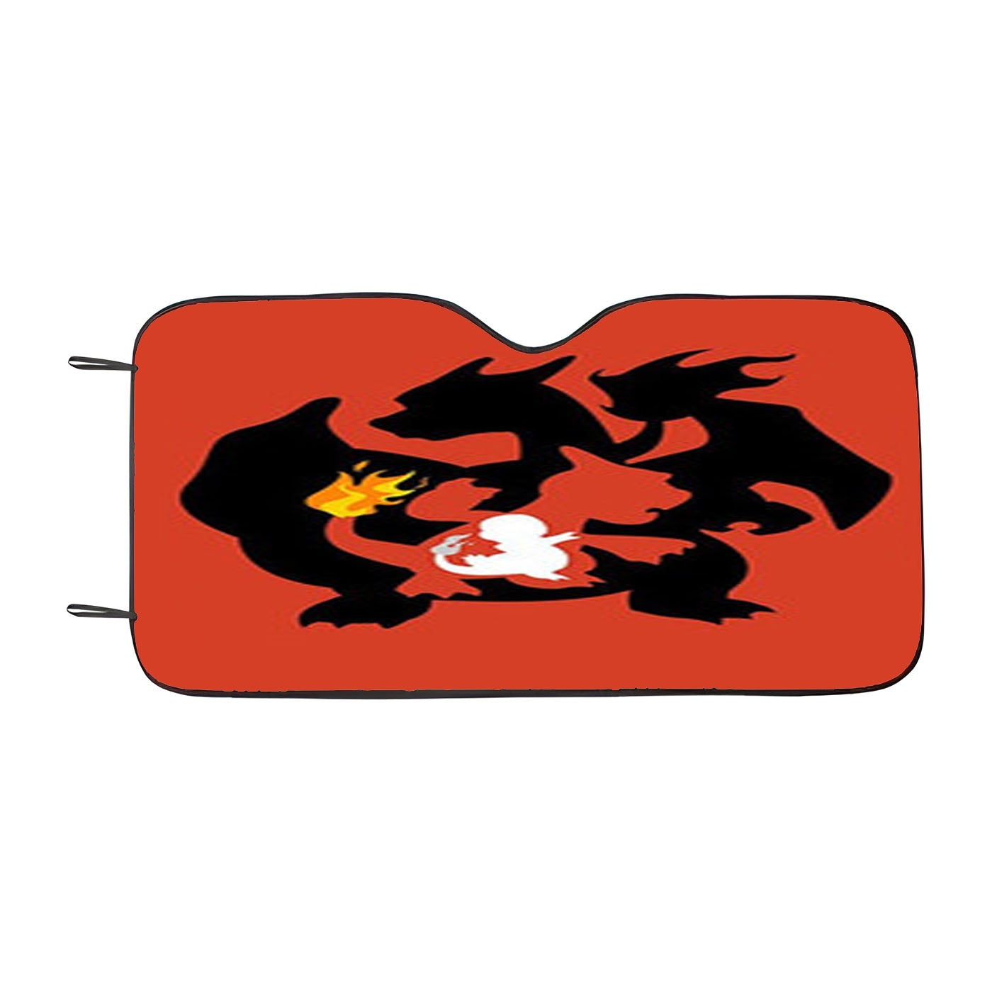 Pokemon Charmander Charmeleon Charizard Car Auto Sun Shade Windshield Cover