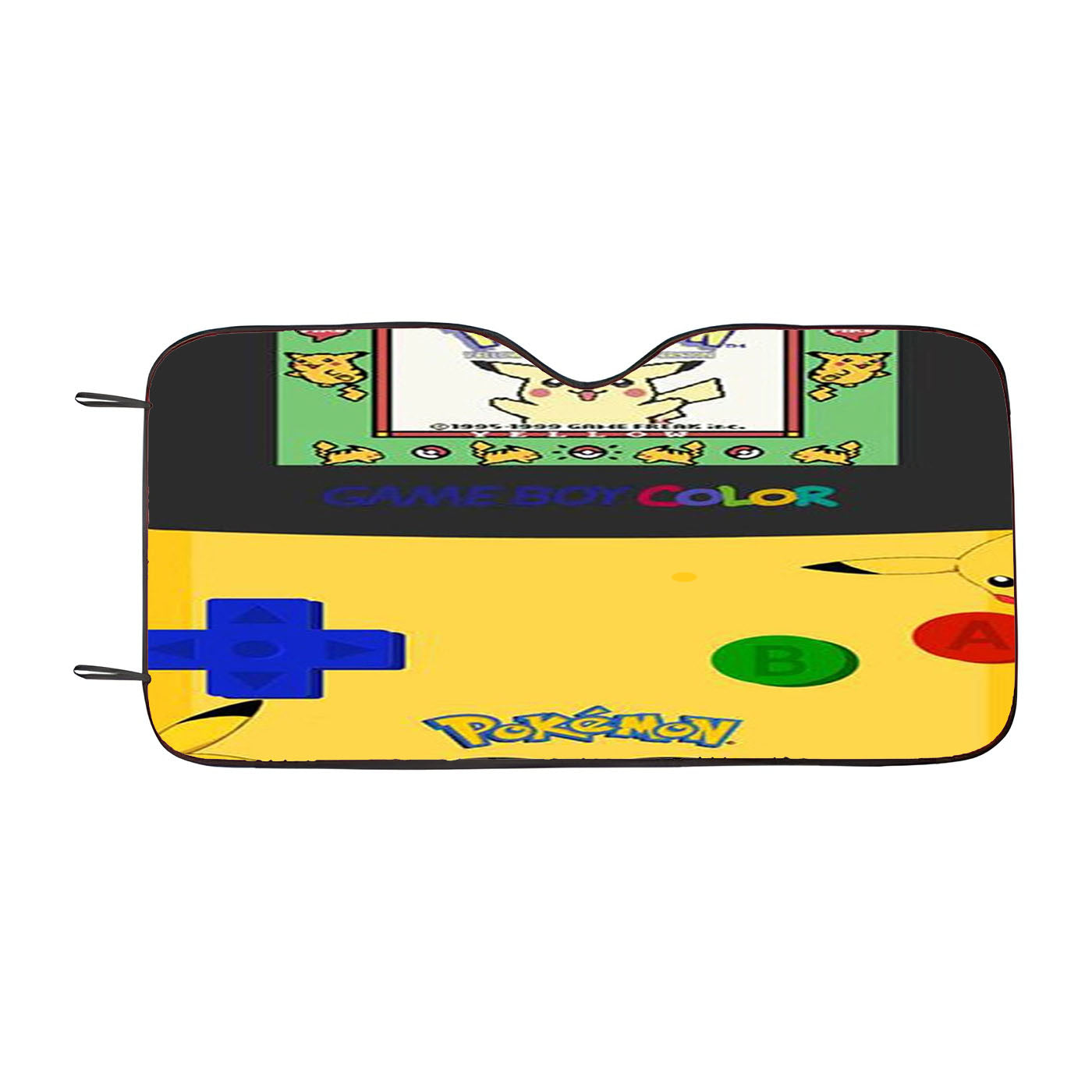 Pokemon Game Boy Color Car Auto Sun Shade Windshield Cover