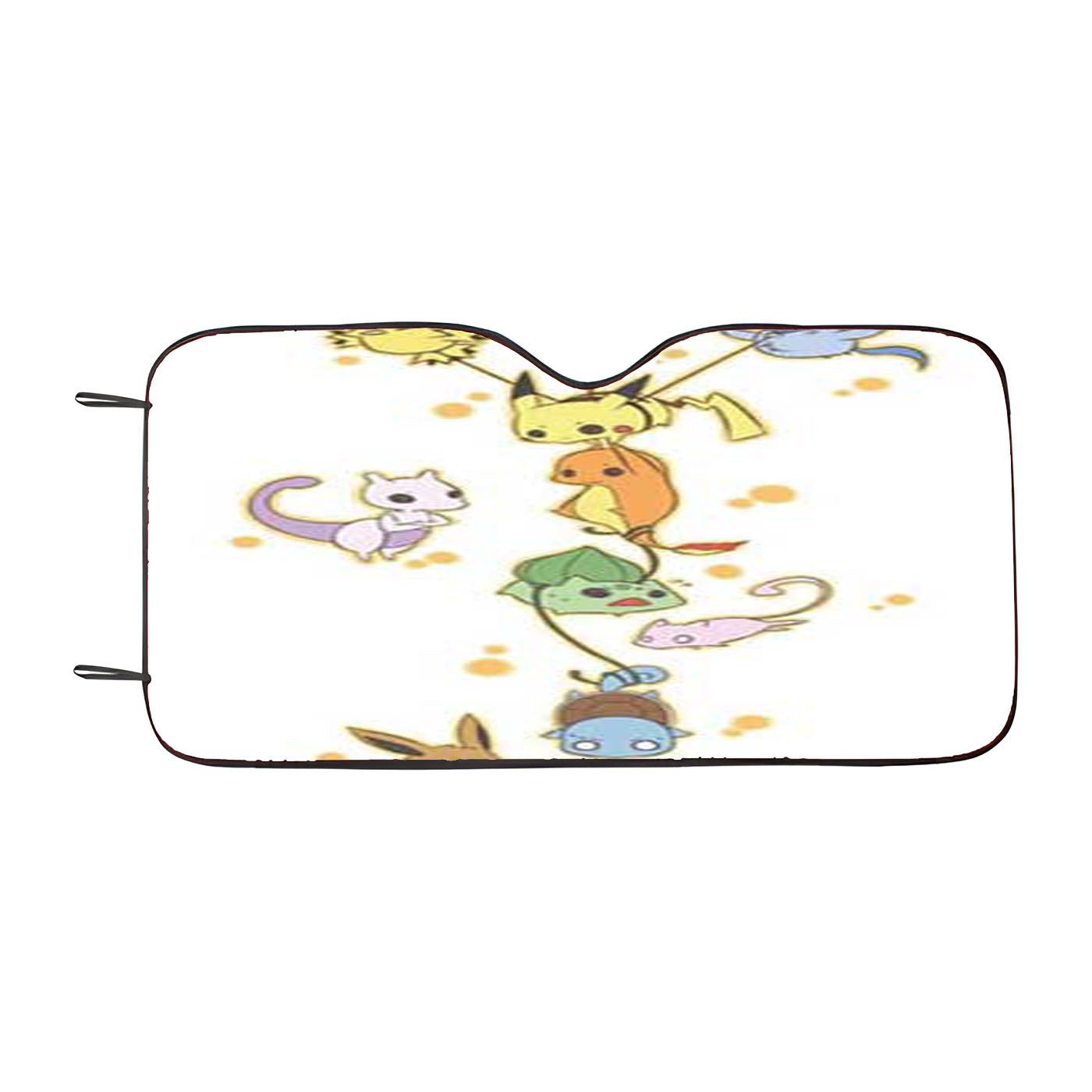 Pokemon Stack Car Auto Sun Shade Windshield Cover