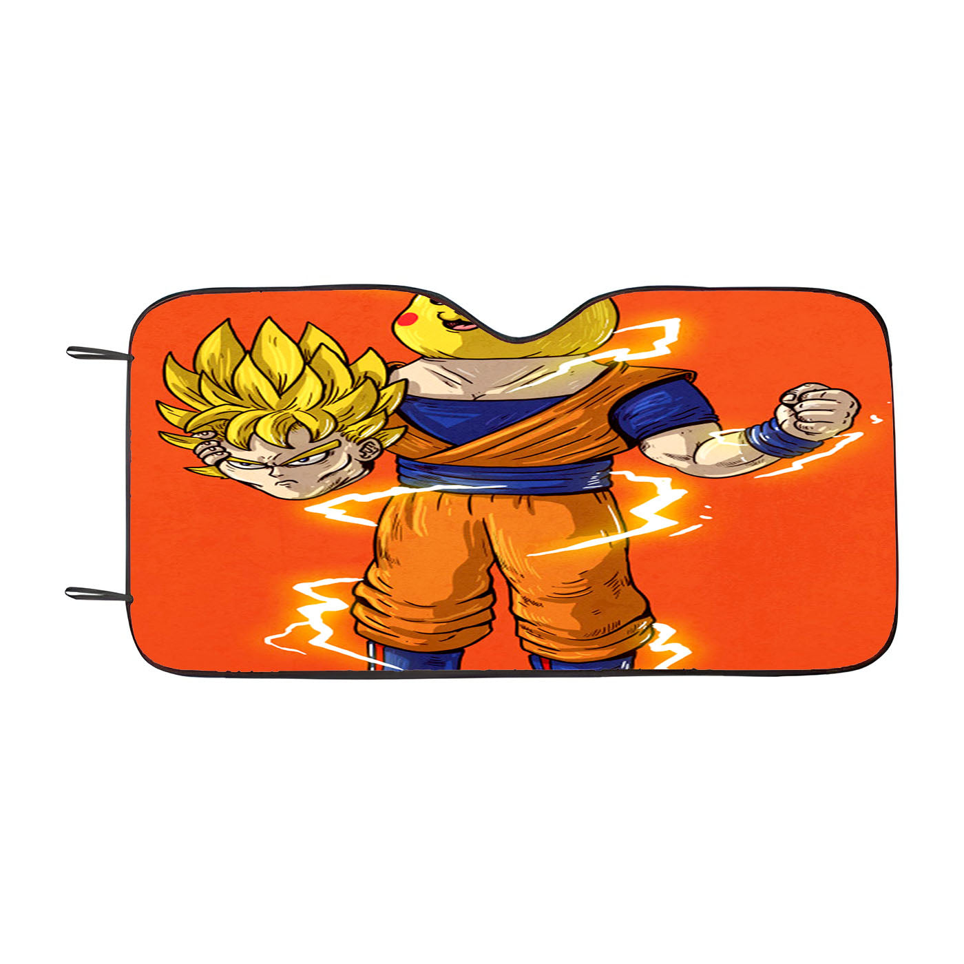 Pokemon X Dragon Balls Car Auto Sun Shade Windshield Cover