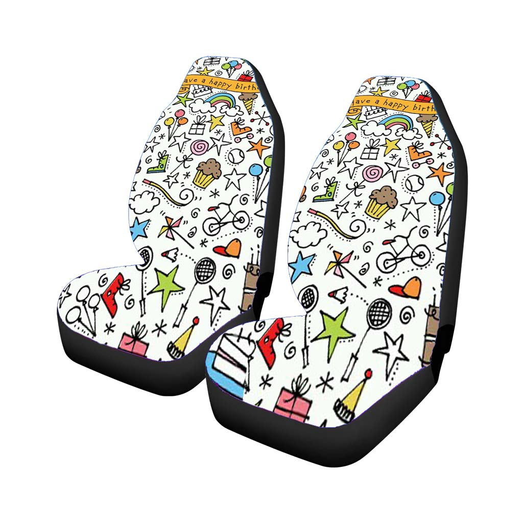 Happy Birthday Car Seat Covers
