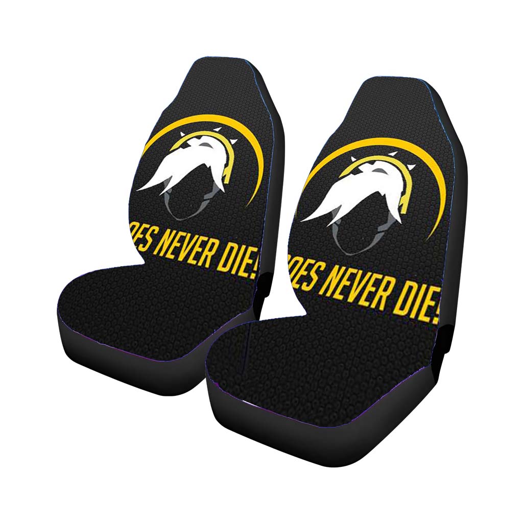 Heroes Never Die Car Seat Covers