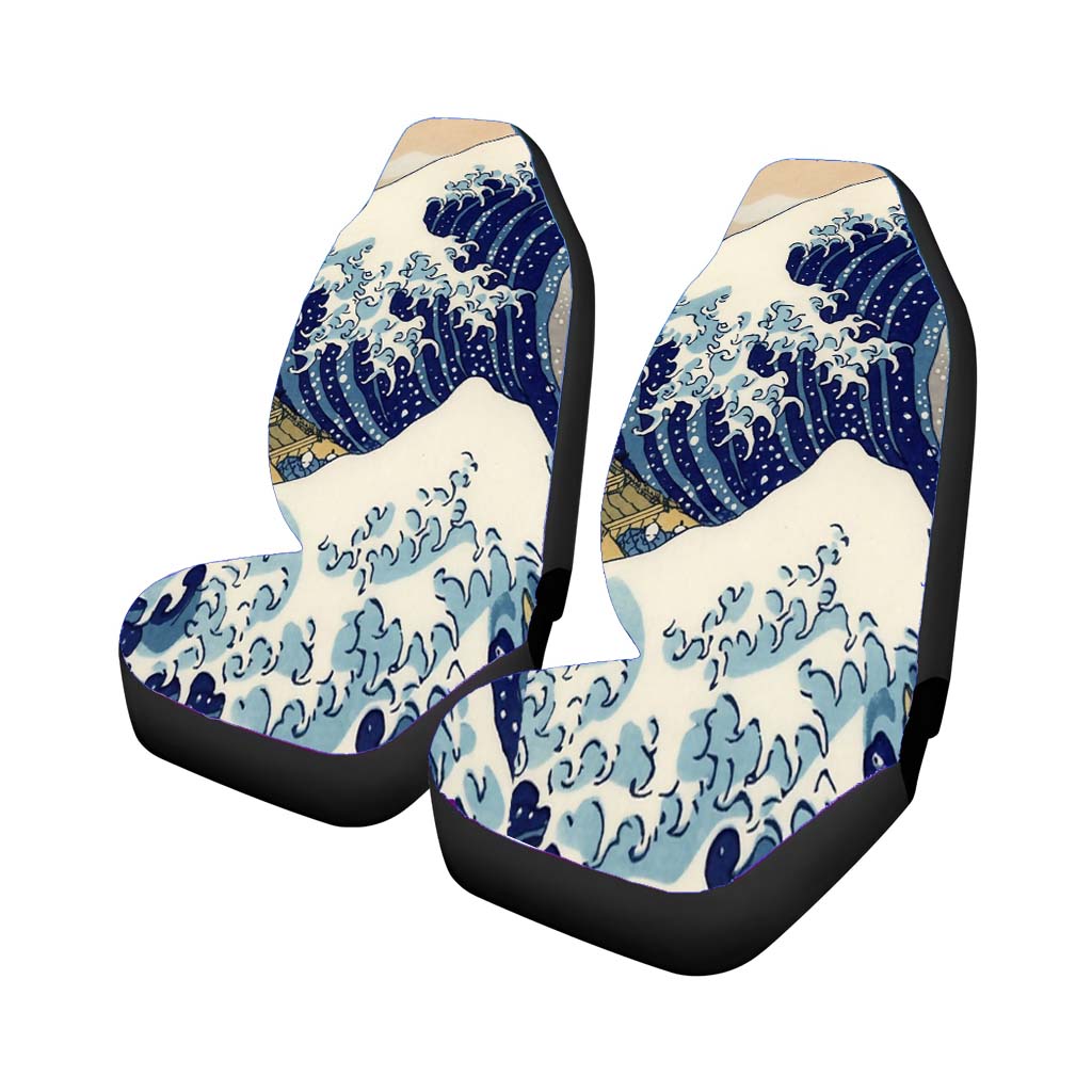 Hokusai Great Wave Art Car Seat Covers