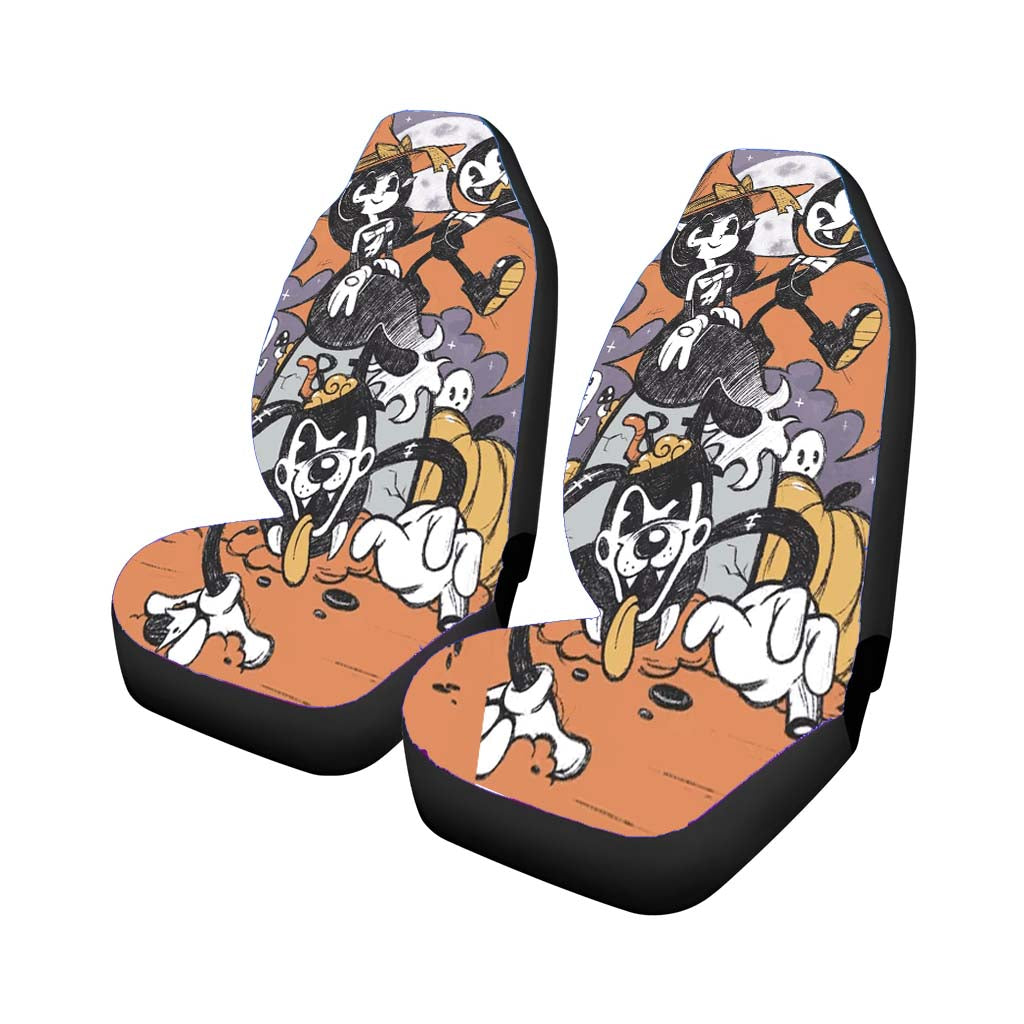 Bendy And The Ink Machine Halloween Car Seat Covers