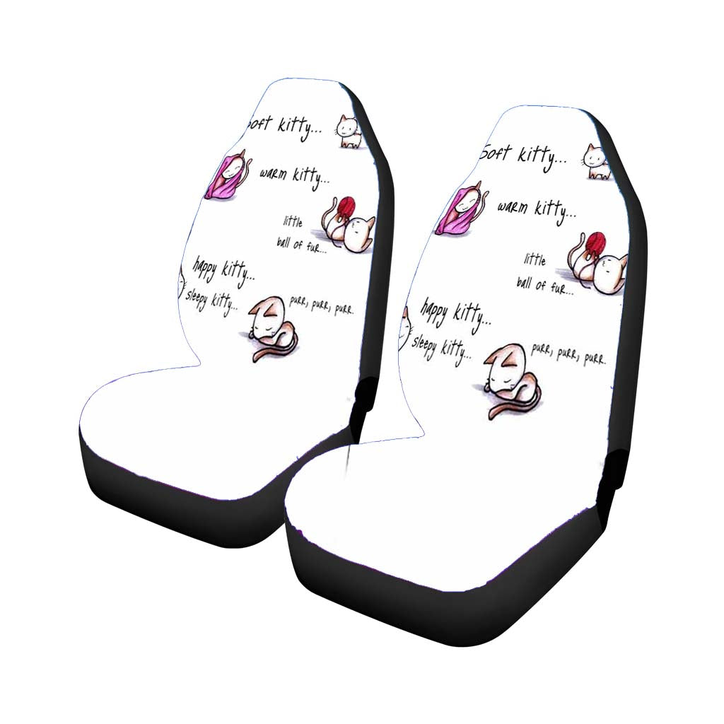 Big Bang Theory Cute Soft Kitty Warm Kitty Car Seat Covers