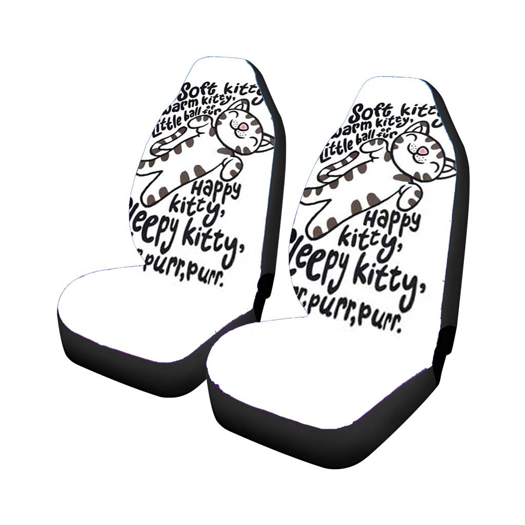 Big Bang Theory Soft Kitty Wht Car Seat Covers