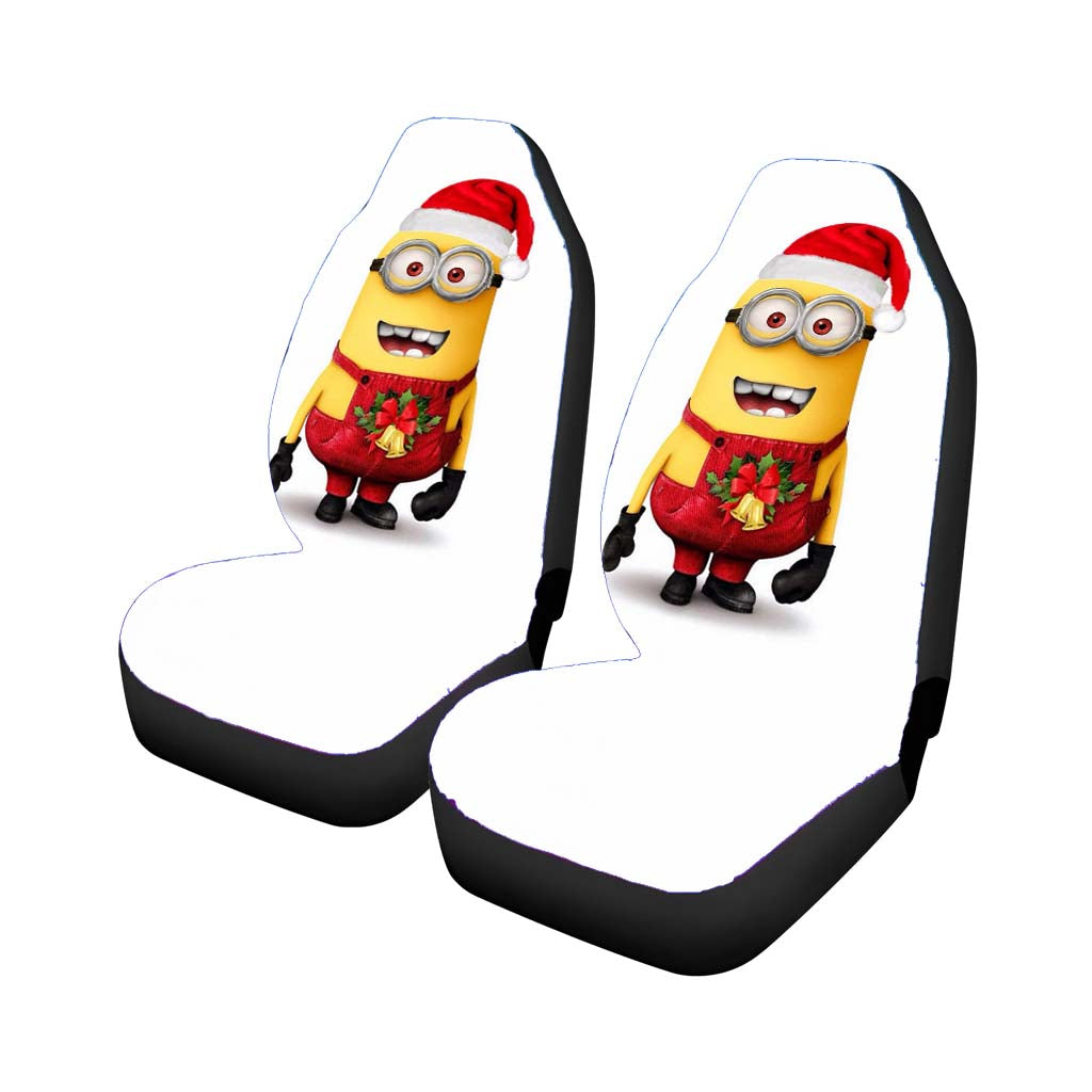 Despicable Me Minion Christmas- Car Seat Covers